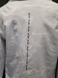 White camo wind breaker jacket