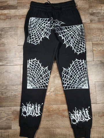 Spidey web pants