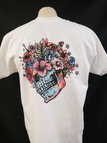 Flower Skull t-shirt